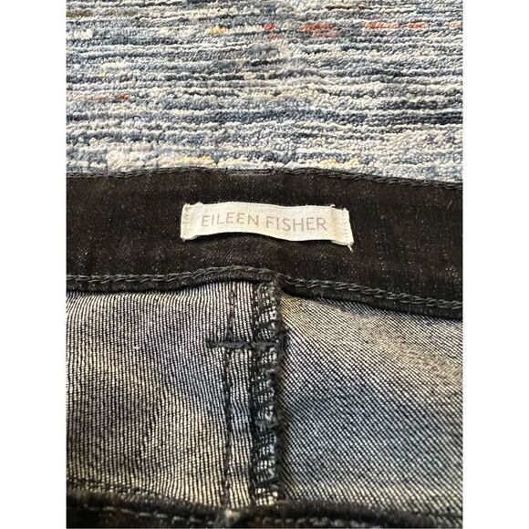 Eileen Fisher black Stretch Jeans Denim Womens size 12 - Picture 3 of 8